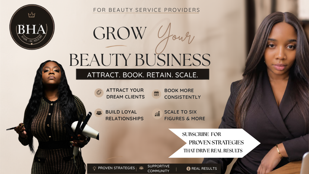 The Beauty CEO Mindset, BHA Academy Module 06 training cover